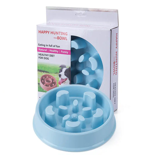 Pet Slow Feed Bowl for Dogs to Prevent Choking