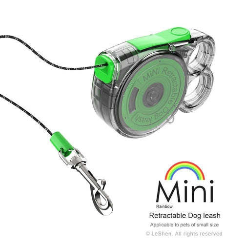 Lightweight And Convenient Mini Retractable Dog Leash, Suitable For