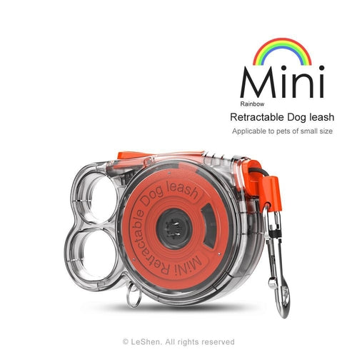 Lightweight And Convenient Mini Retractable Dog Leash, Suitable For