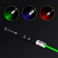 3 Packs 900Mile Laser Pointer Pen Green Blue Red Light Visible Beam