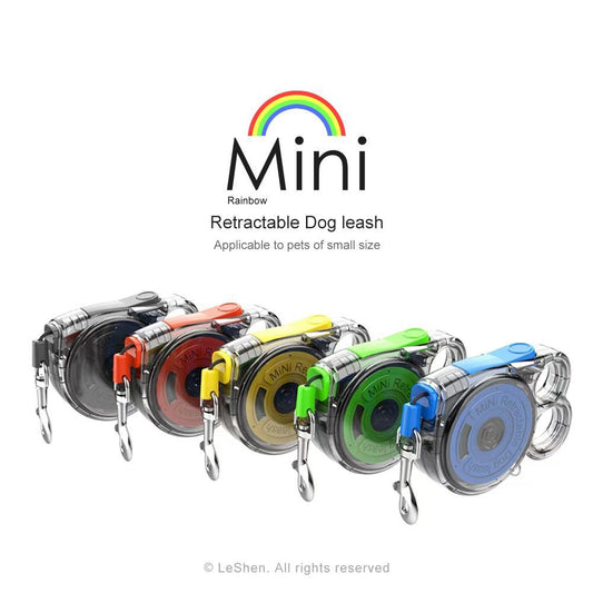 Lightweight And Convenient Mini Retractable Dog Leash, Suitable For
