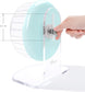 Super-Silent Hamster Exercise Wheels: - Quiet Spinner Hamster Running Wheels with Adjustable Stand for Hamsters Gerbils Mice or Other Small Animals (S, Mint Green)