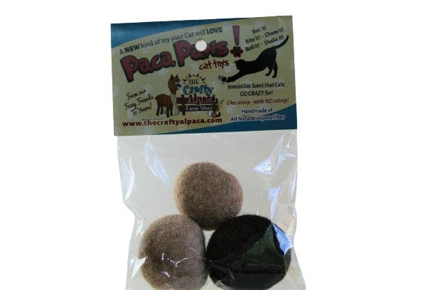 PacaPaws Felted Alpaca Cat Toys